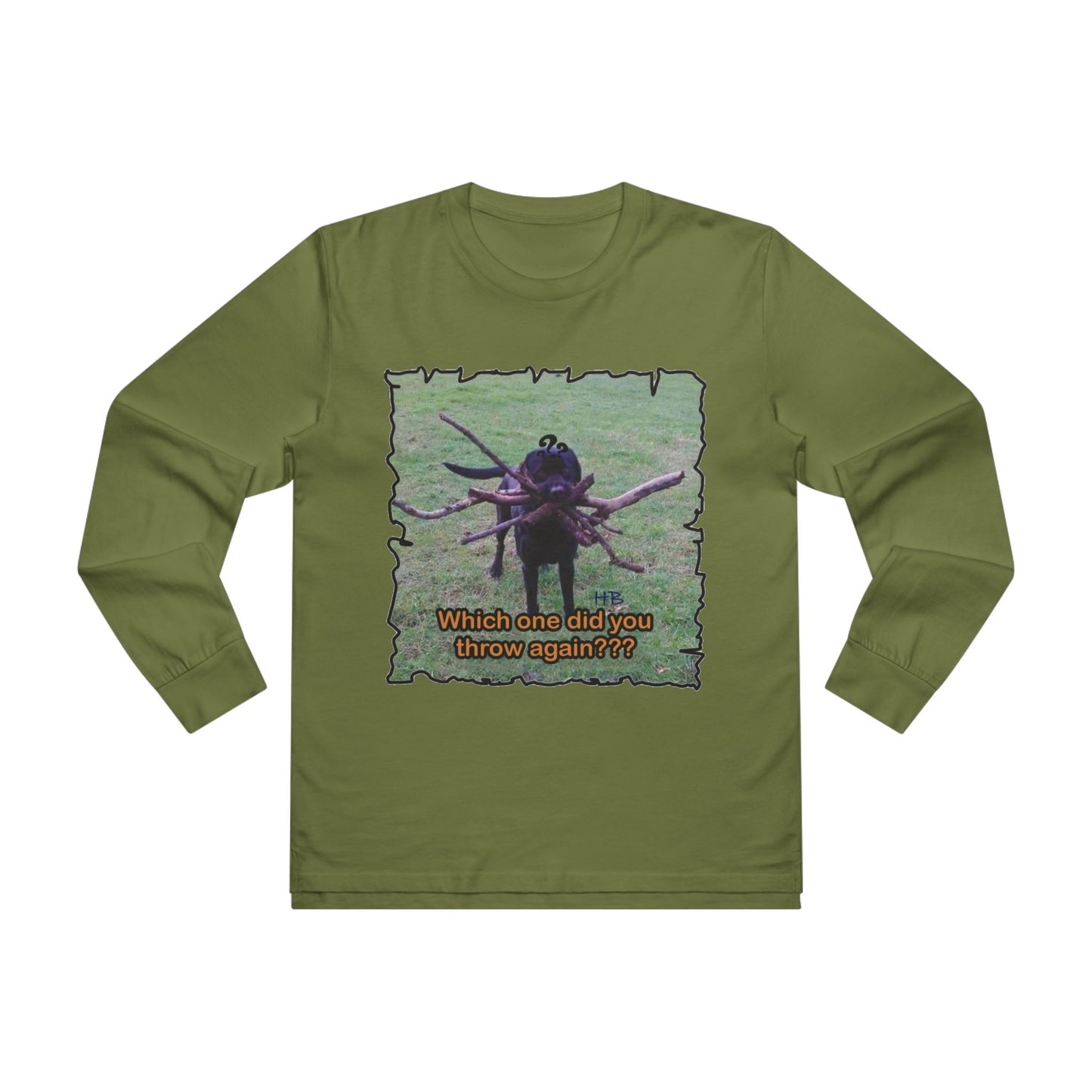 Get Yours Now -- Fetching Pawsitively Cute (Men's Base Longsleeve Tee - All-Season Wear)