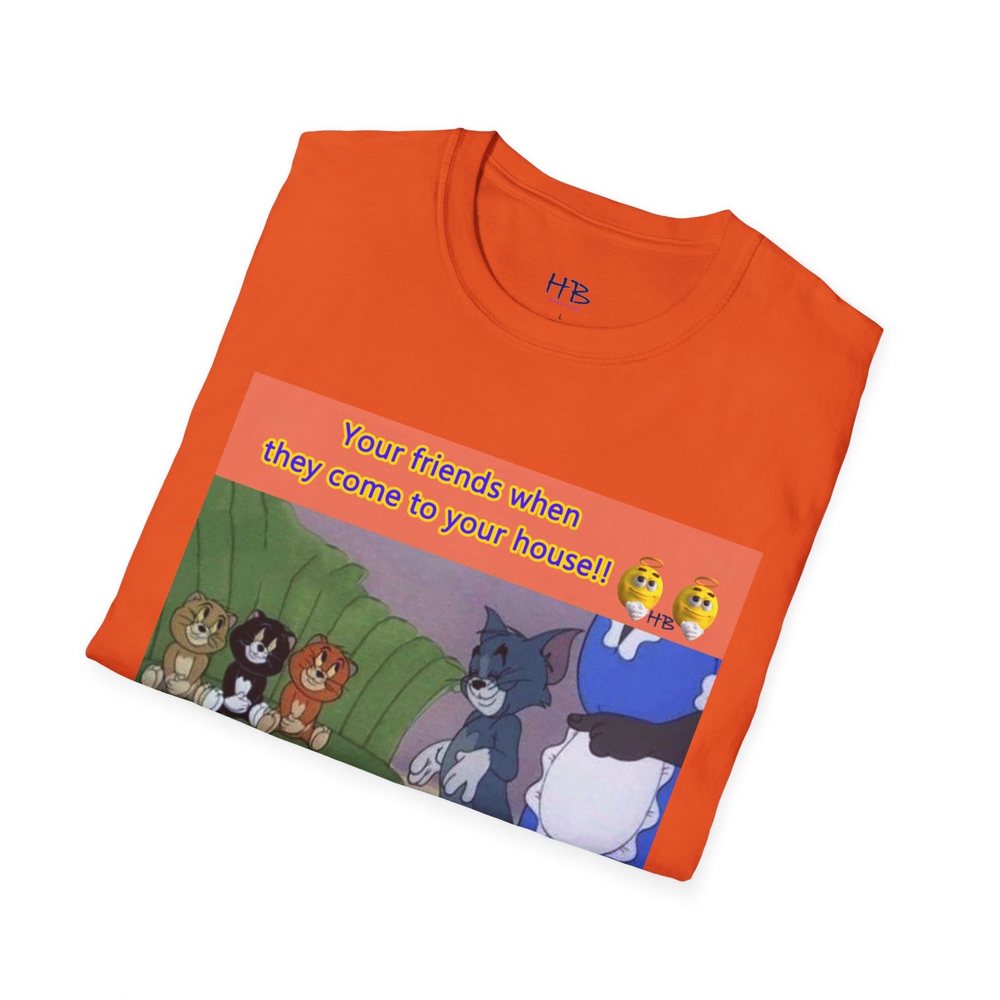 Tom and his innocent looking little friends in front of Mammy