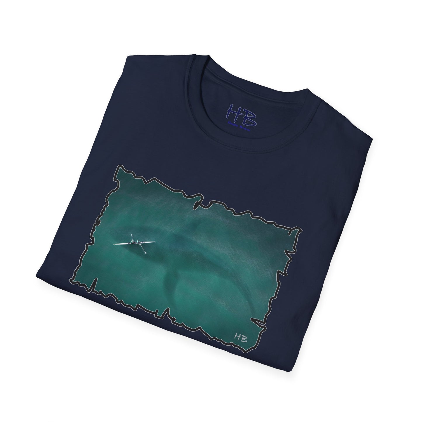 Whale's Shadow: A Harmony Between Worlds Tee Shirt
