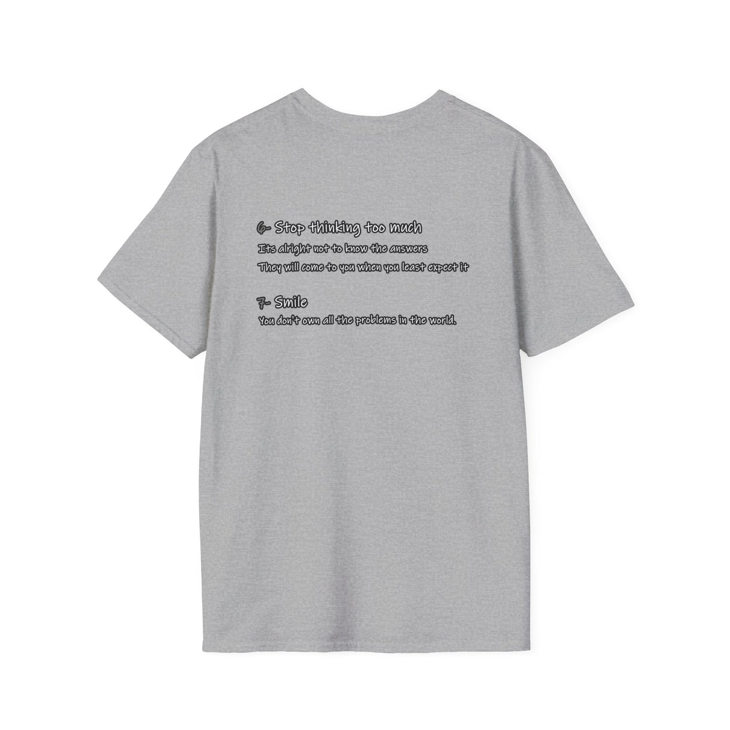 The 7 Walking Wisdom-Infused Life Rules Commemorative; Rule-By-Rule Life's Principles Woven into Fashion