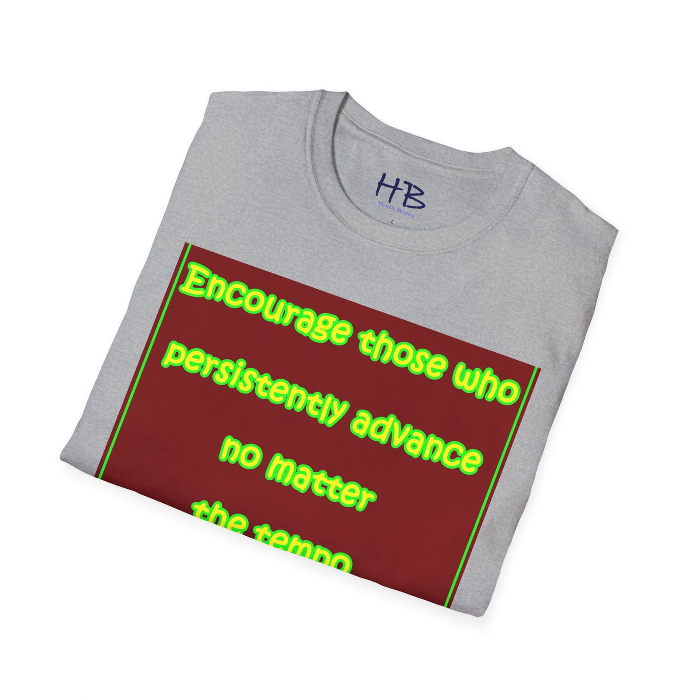 Champion Progress - Elevate Persistence for a Dynamic World - Encourage those who persistently advance no matter the tempo