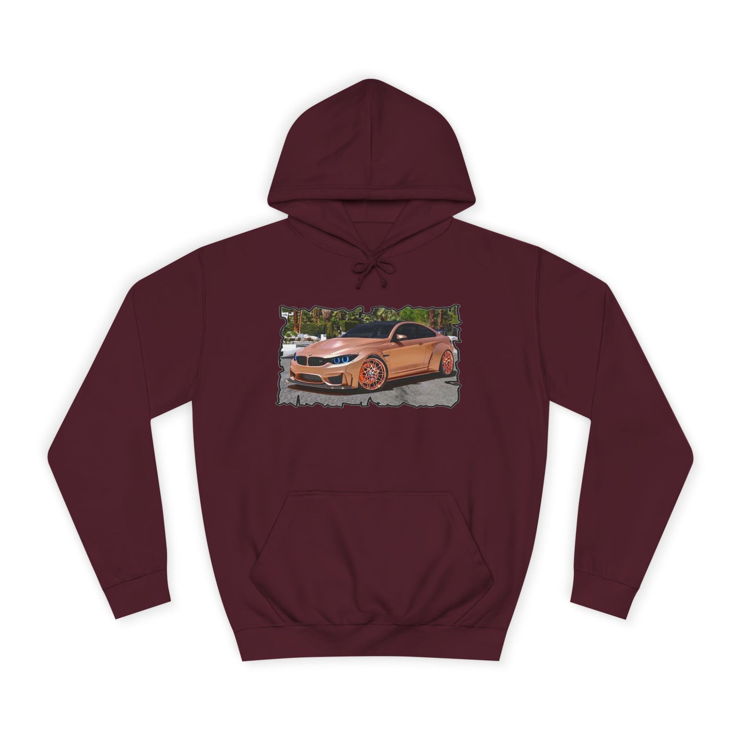 Get Yours Now -- Customized pink BMW M3 (Hoodie - Cozy and Durable)