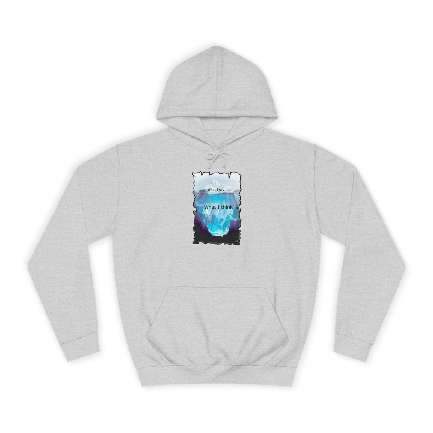 Below the Surface Veiled Verbalization (Hoodie - Cozy and Durable)