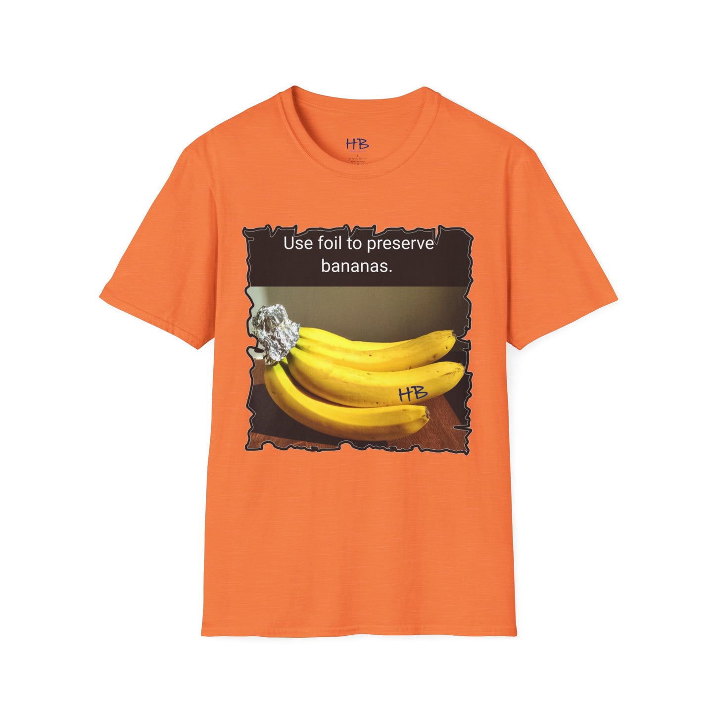 Use foil to preserve a banana