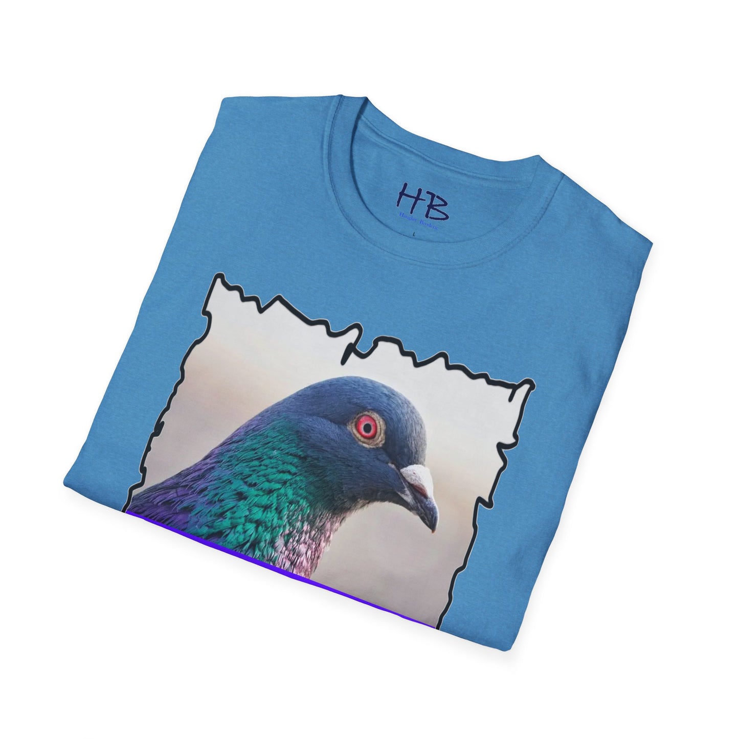 Feathered Brilliance Celebrating Pigeon Intelligence;  Avian Elegance Problem Solvers of the Sky with a Vivacious Violet Vision