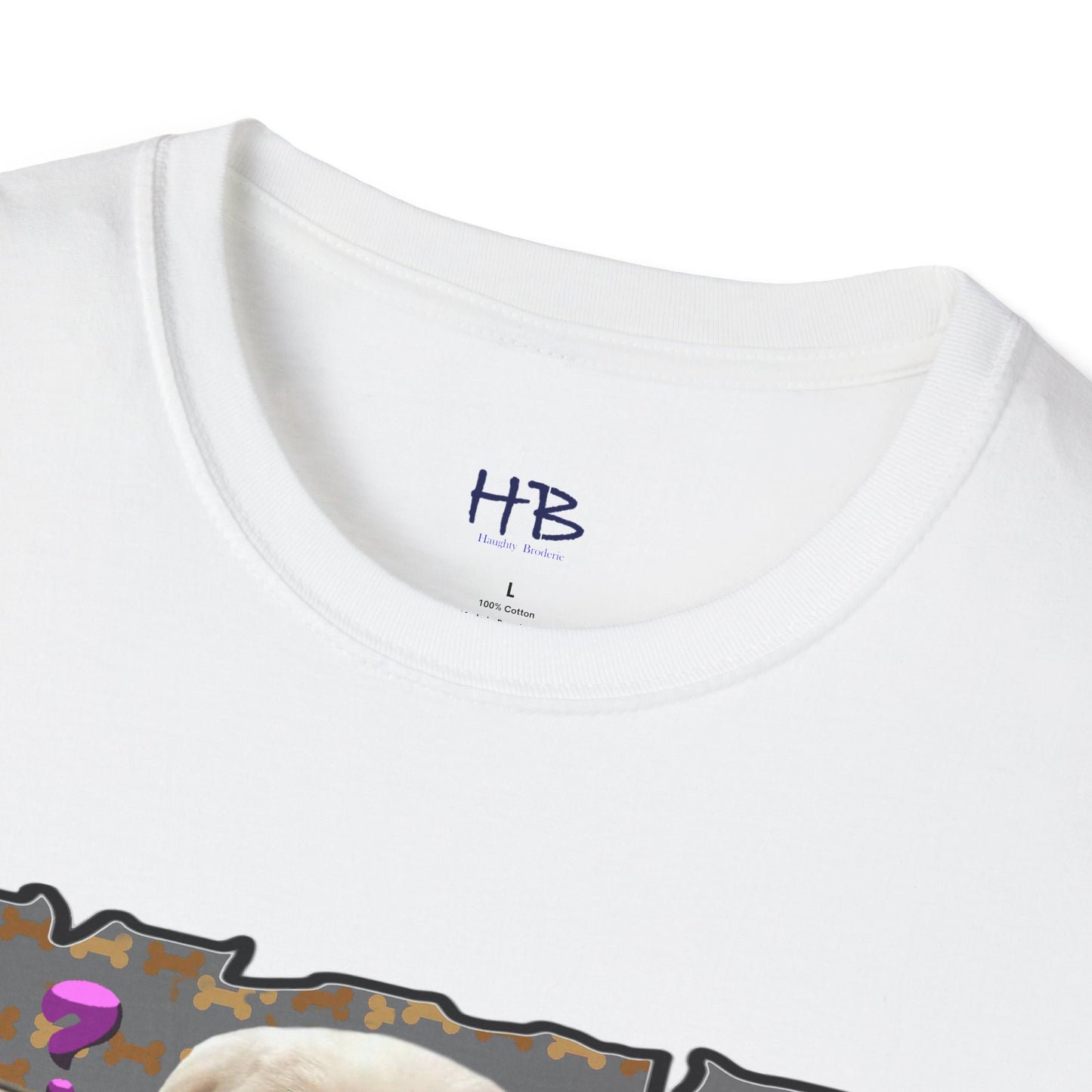 Baby Bichon Maltese with cluelessness innocent look "I don't undoustaaaand"