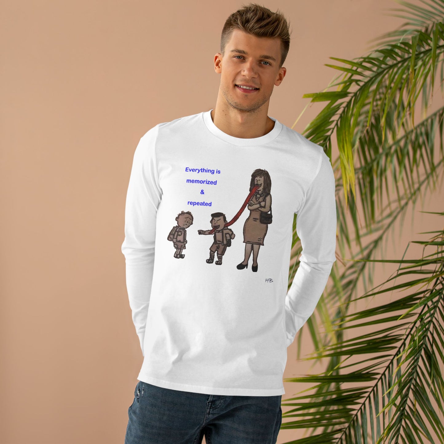 Get Yours Now -- Parental Influence and Empathy Starts at Home (Men's Base Longsleeve Tee - All-Season Wear)
