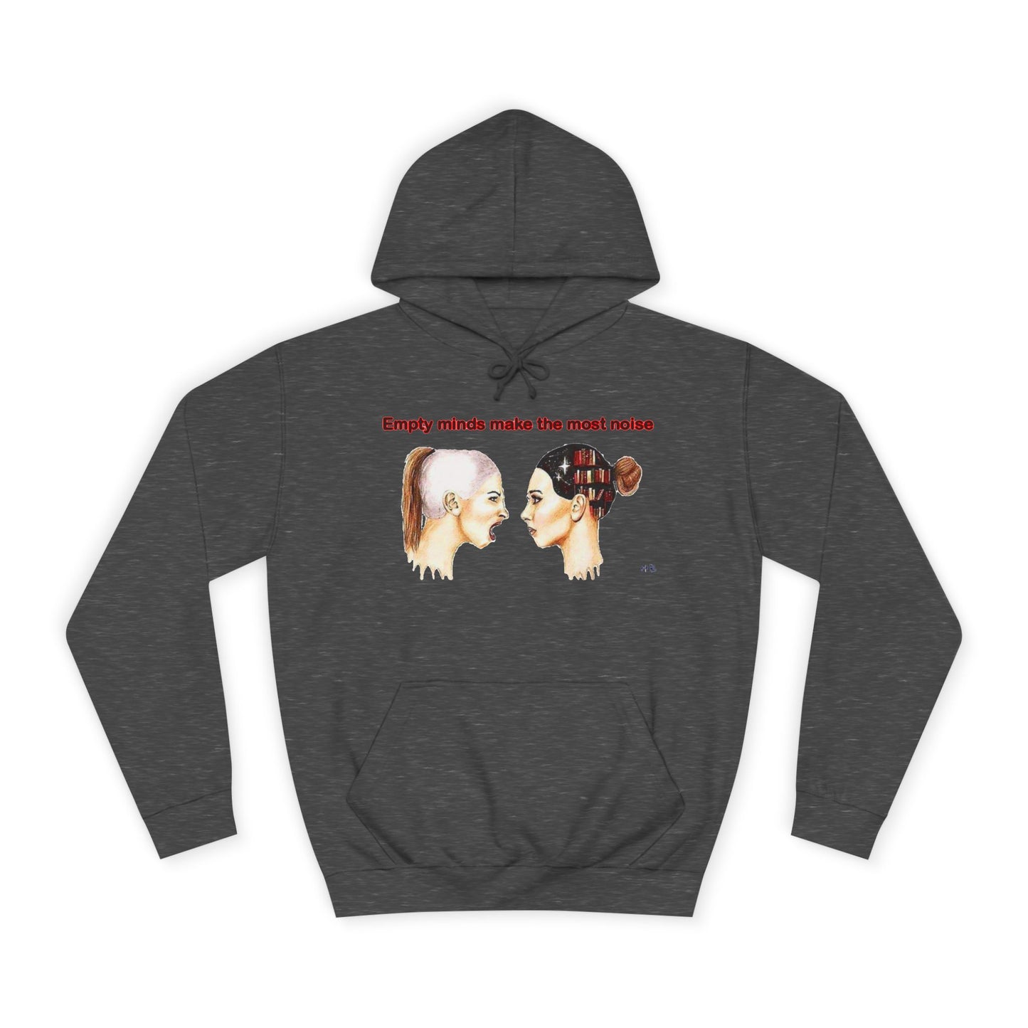 Get Yours Now -- Noiseless Nobility to Educate with The Power of Quiet Intellect (Hoodie - Cozy and Durable)