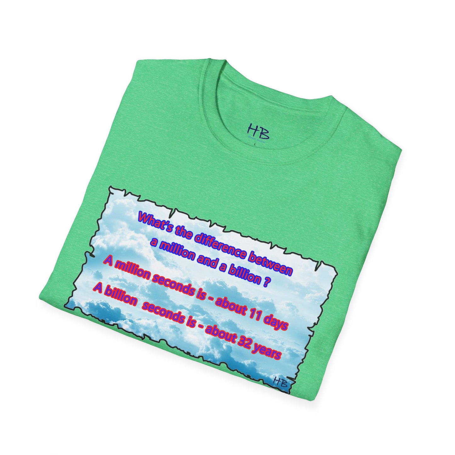 Difference between million and billion calculated in seconds