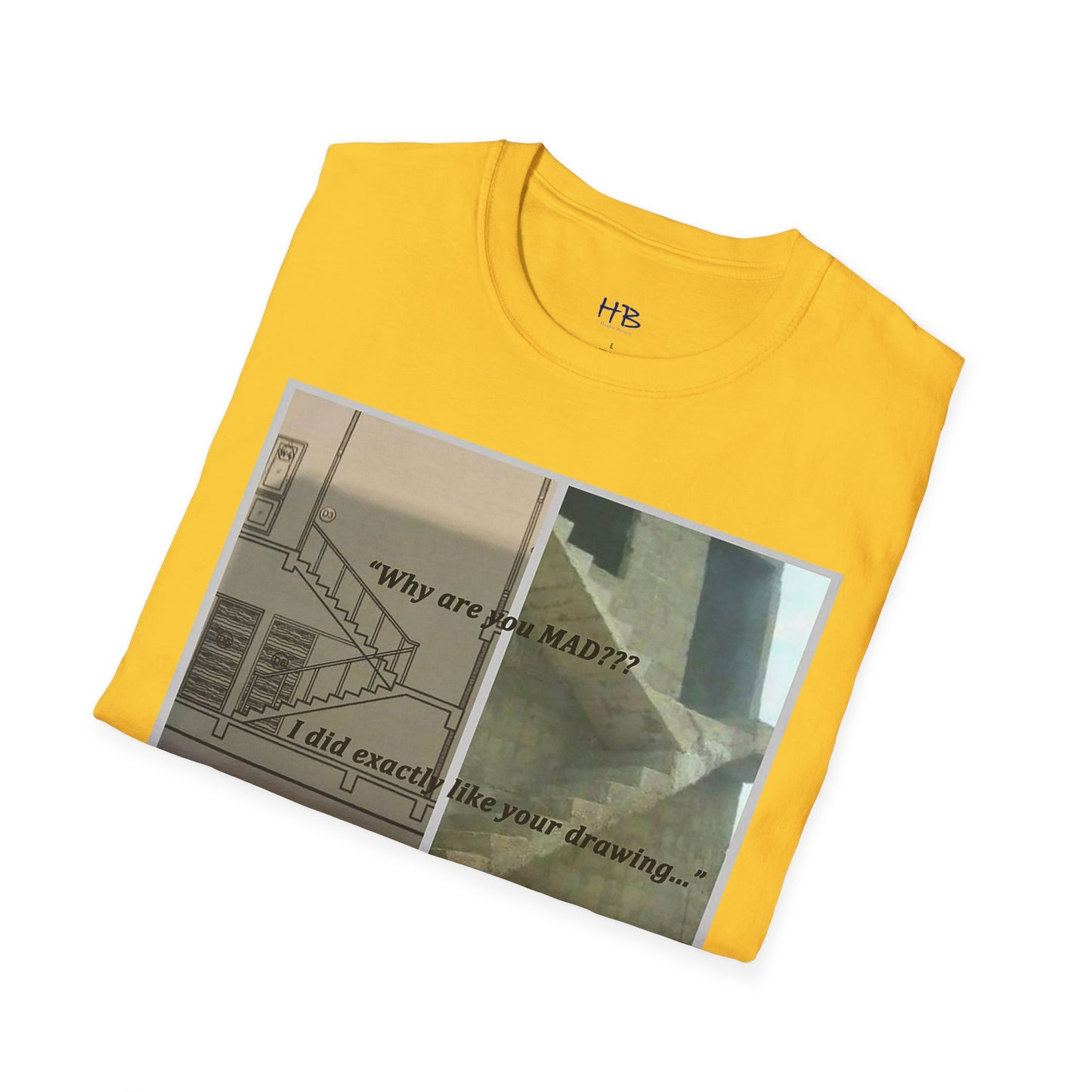 Comical Architectural Irony Stairs Sketch