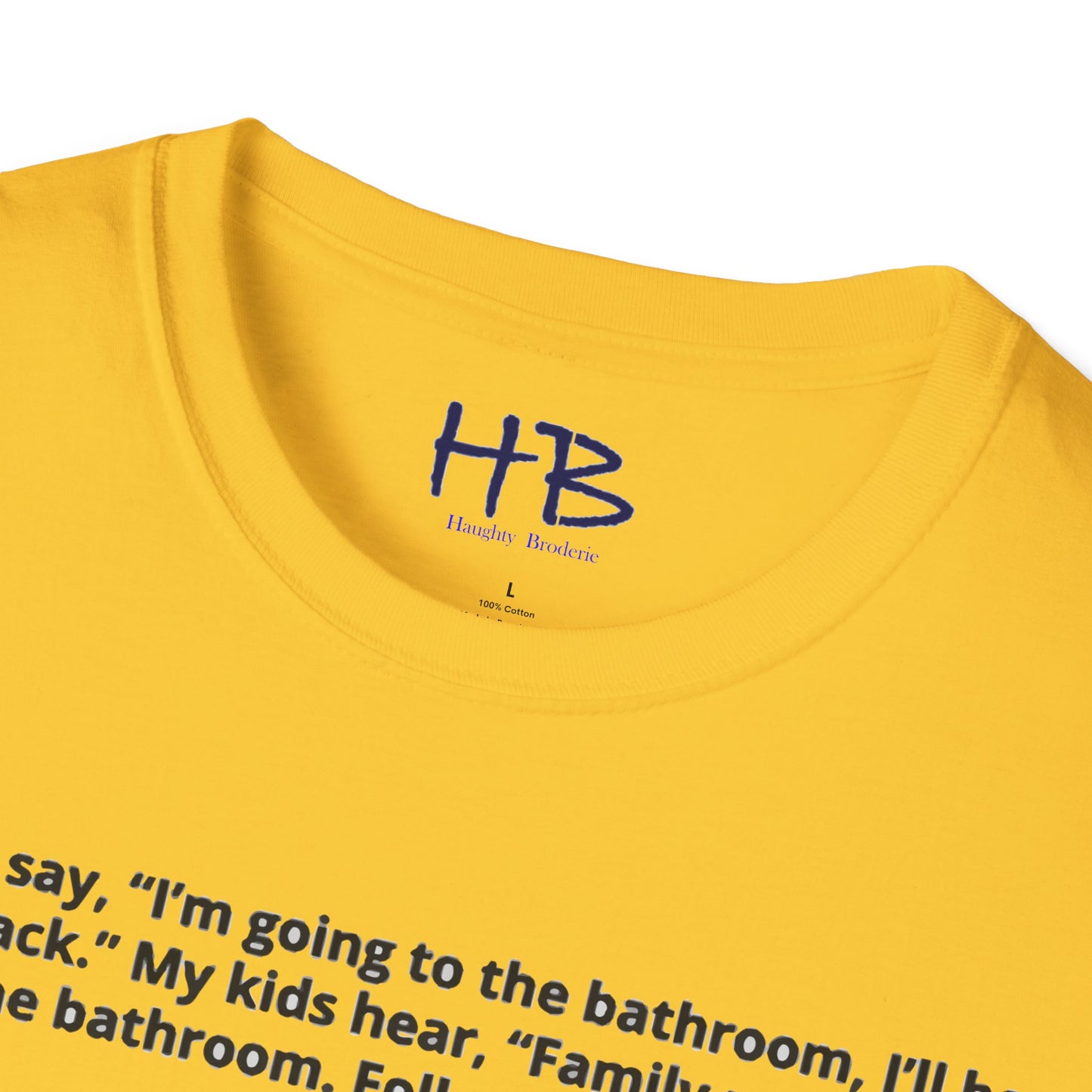 Family meetings in bathroom while mom is at the toilet