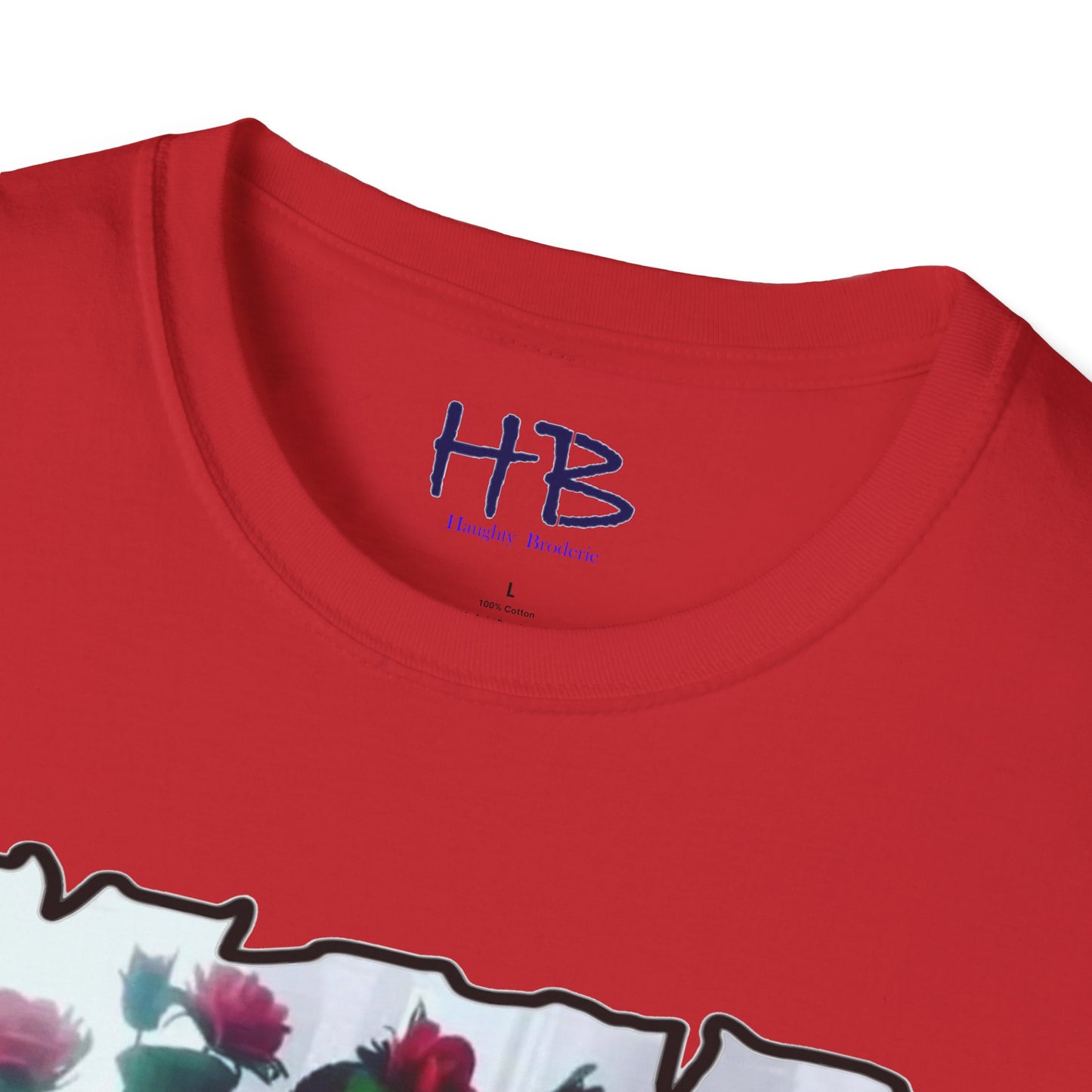 A Botanical Elegance Wearable Ode to Love; A Red Heart Rhapsody Floral Symphony Romantic Reverie