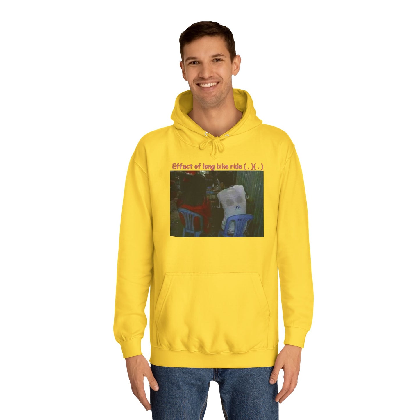 Get Yours Now -- Effect of long bike ride ( . )( . ) (Hoodie - Cozy and Durable)