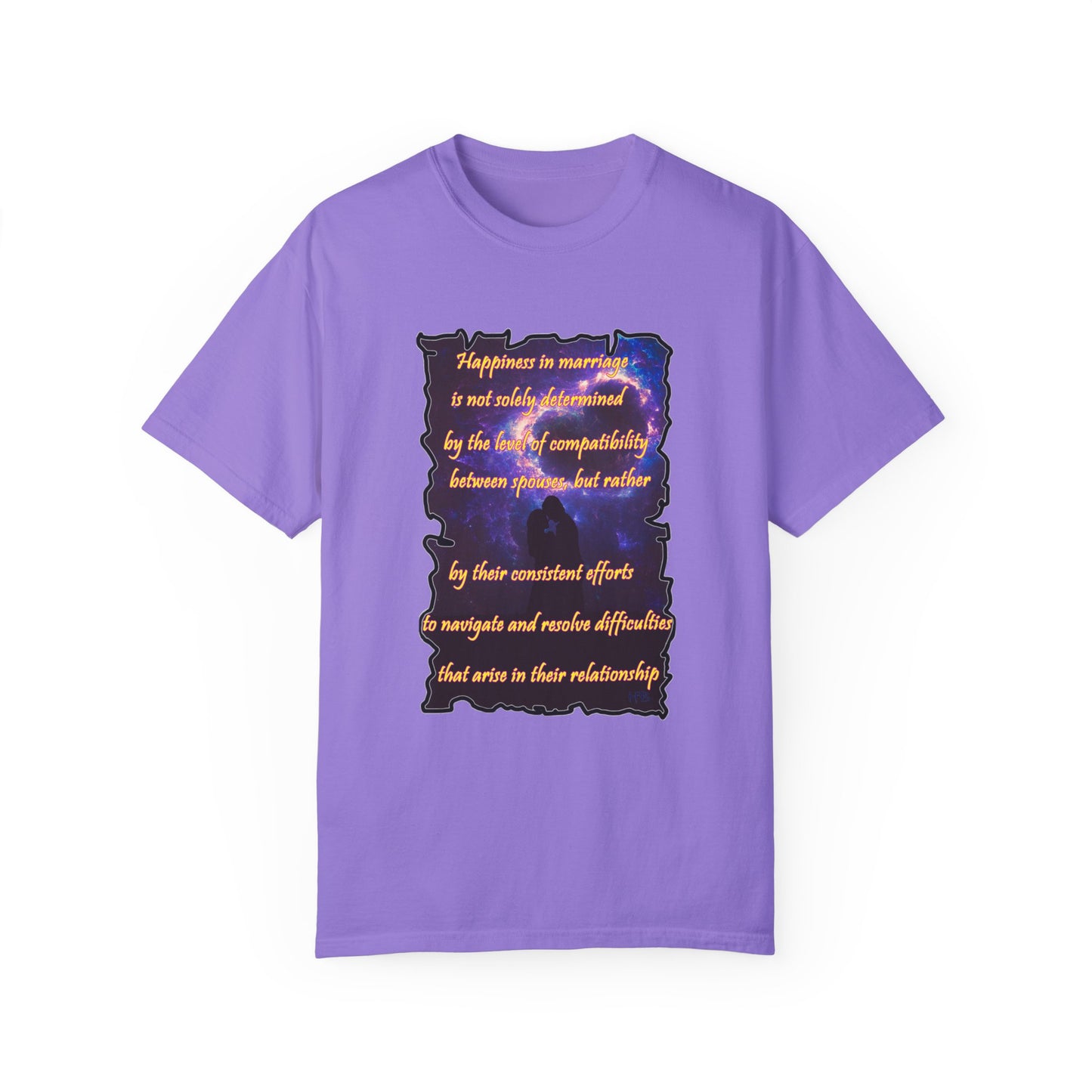 Marriage & Commitment V-Neck Tee – Love, Growth & Relationship Wisdom