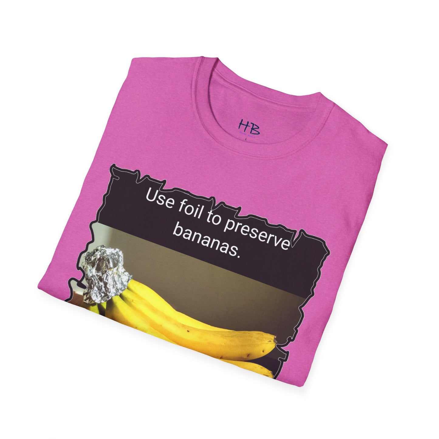 Use foil to preserve a banana