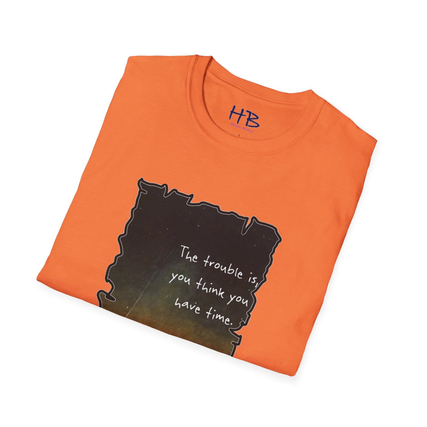 Embrace the Moment: The Time-Conscious Tee Shirt - Buddha
