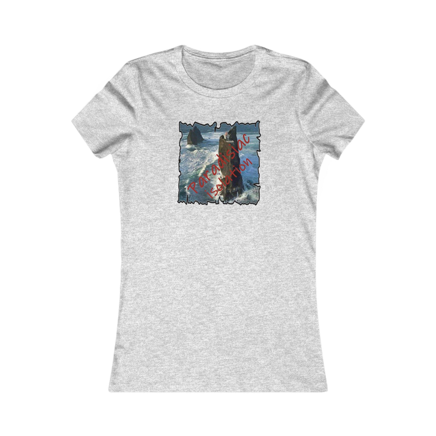 Serene Paradisiac Isolation (Women - Premium Cotton Tee)