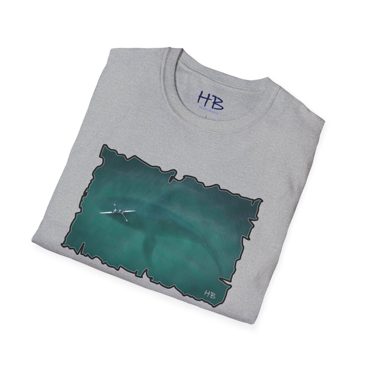 Whale's Shadow: A Harmony Between Worlds Tee Shirt