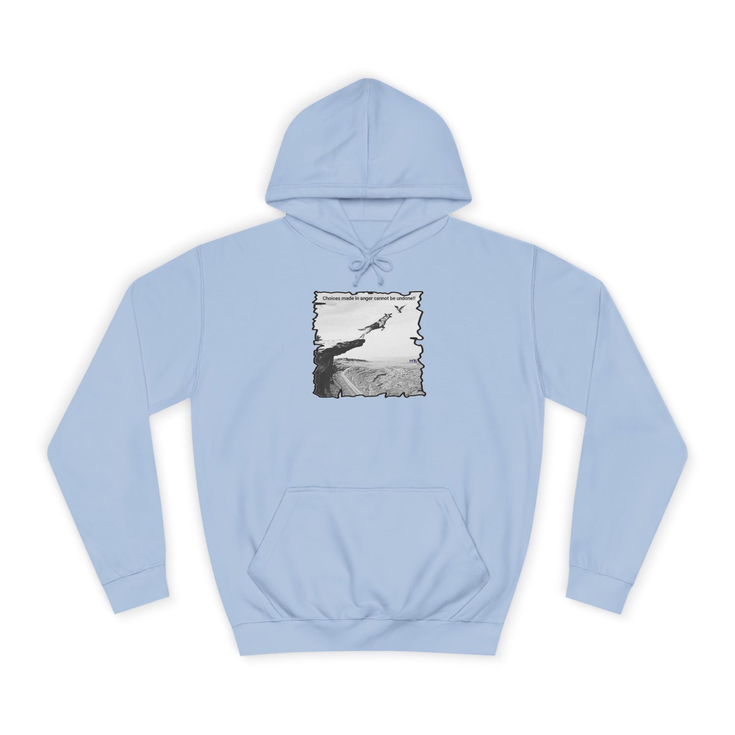 UnWise Woof Cliffhanger Choice Anger's Edge (Hoodie - Cozy and Durable)