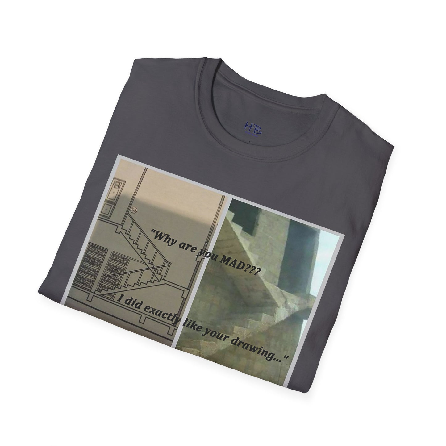 Comical Architectural Irony Stairs Sketch