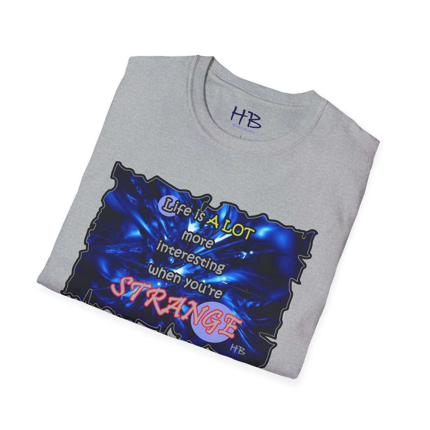Embrace the Strange: The Marvelous Blue Life Tee Shirt