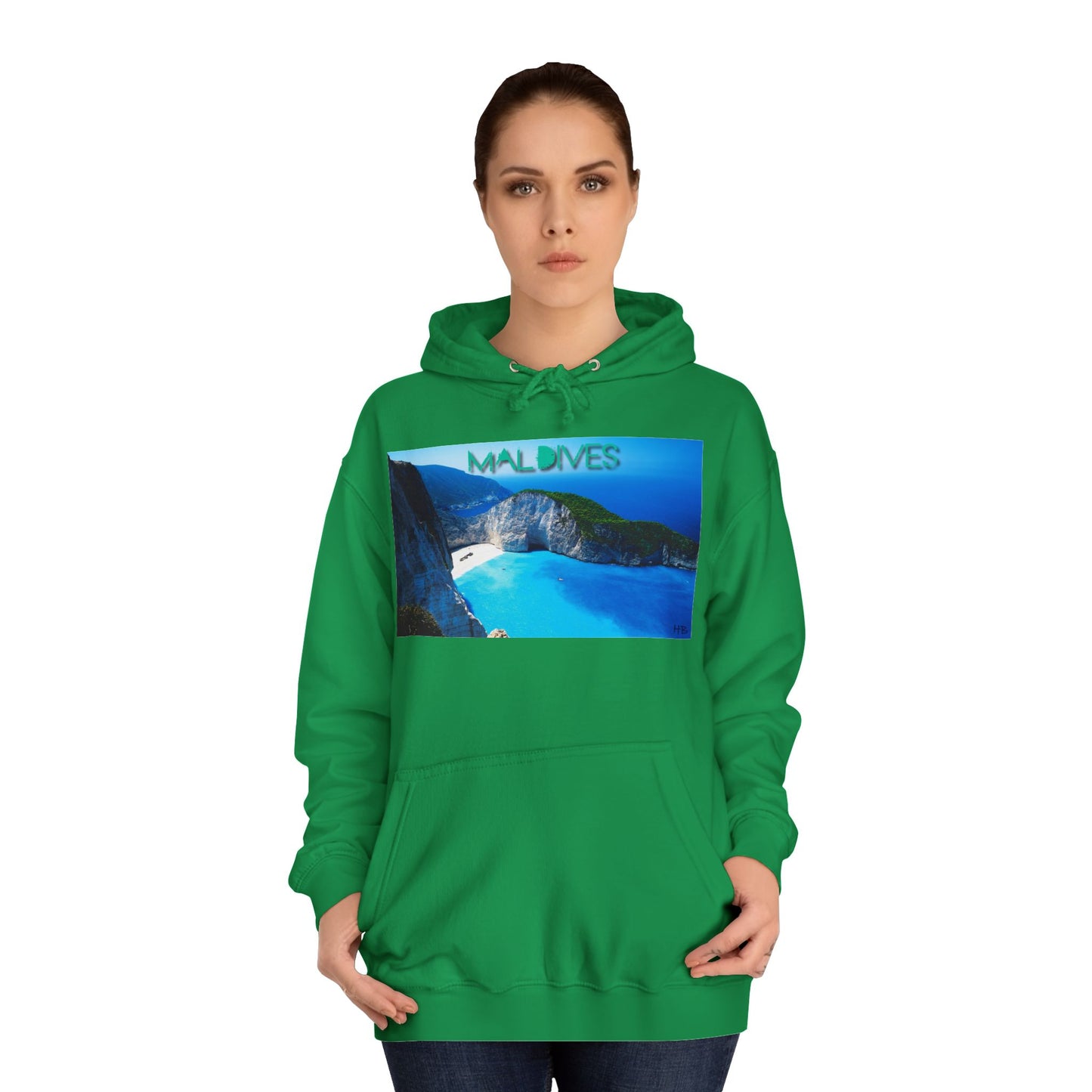 Get Yours Now -- Paradise Found in the Maldives Marvel (Hoodie - Cozy and Durable)