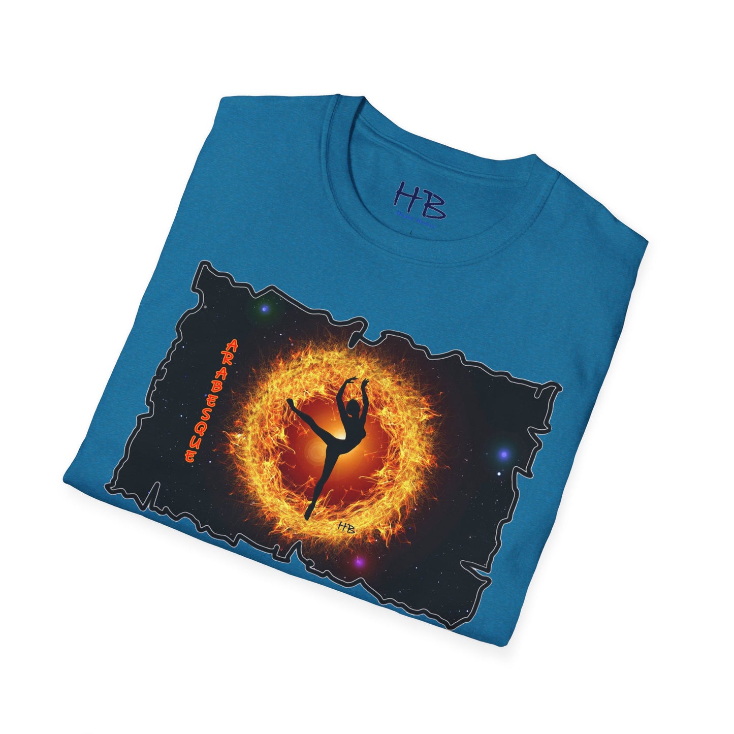 Circles of Enchantment around Cosmic Elegance: Embrace the Grace of the Arabesque