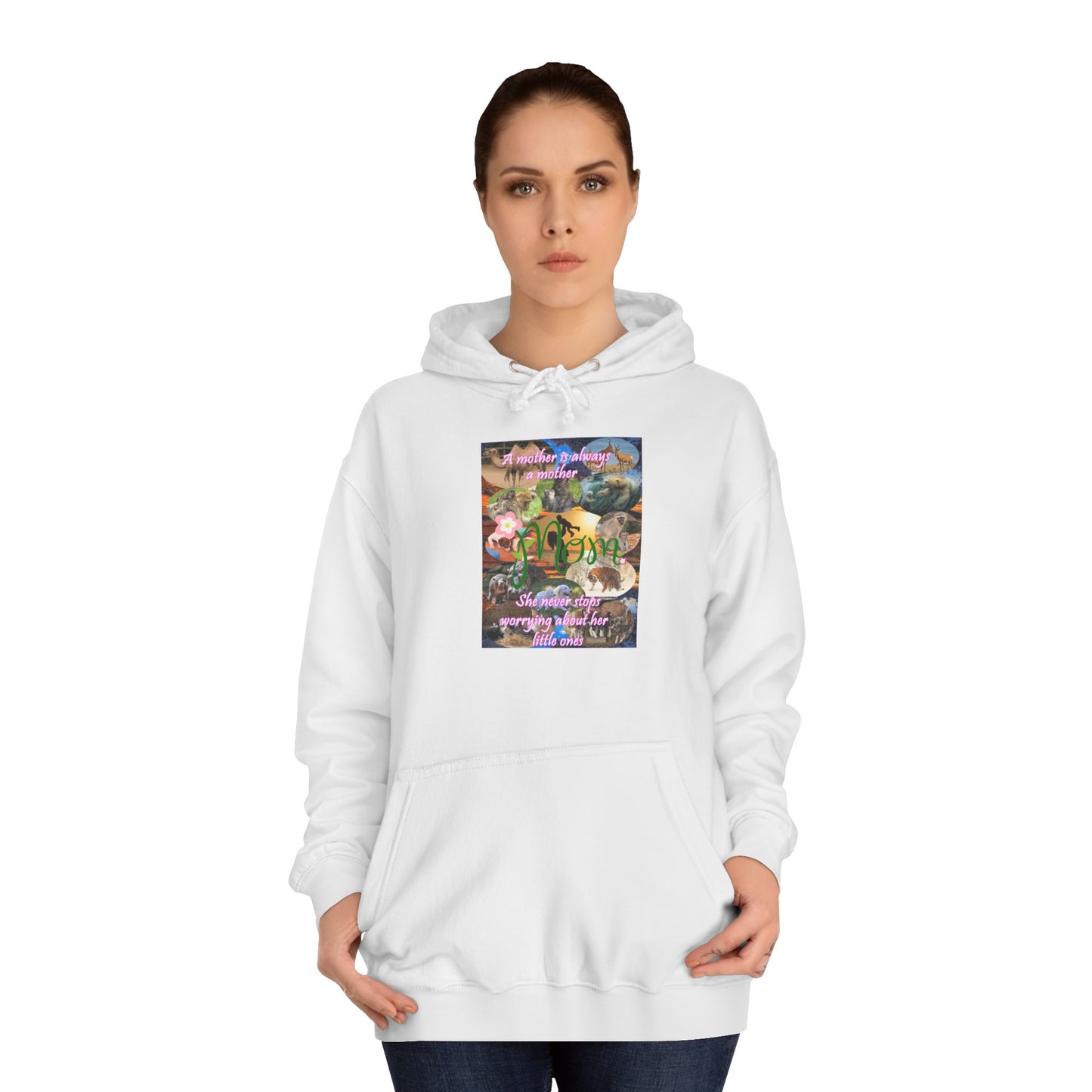 A mother is always a mother (Hoodie - Cozy and Durable)