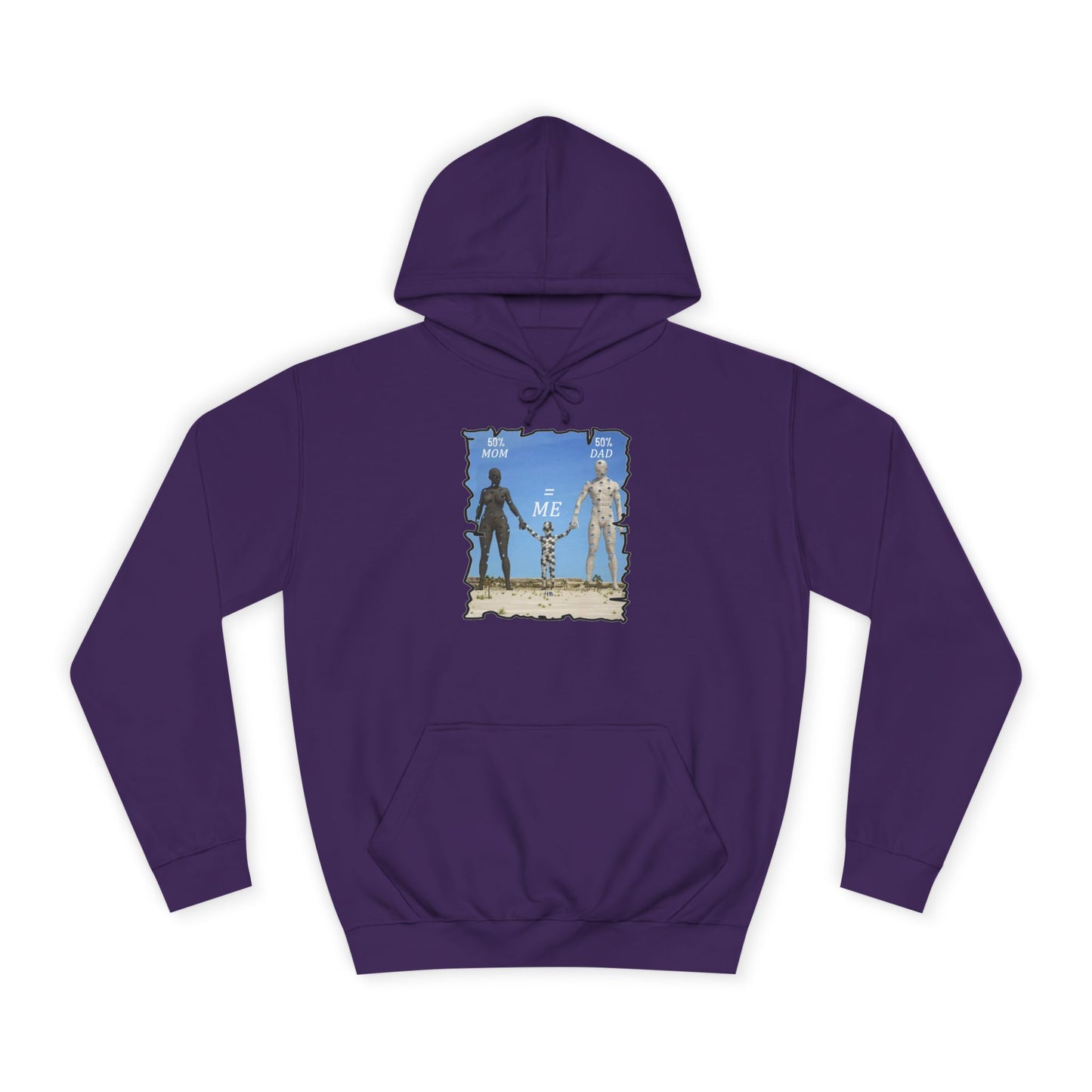 Get Yours Now -- Genetic Family Equation Parental Puzzle (Hoodie - Cozy and Durable)