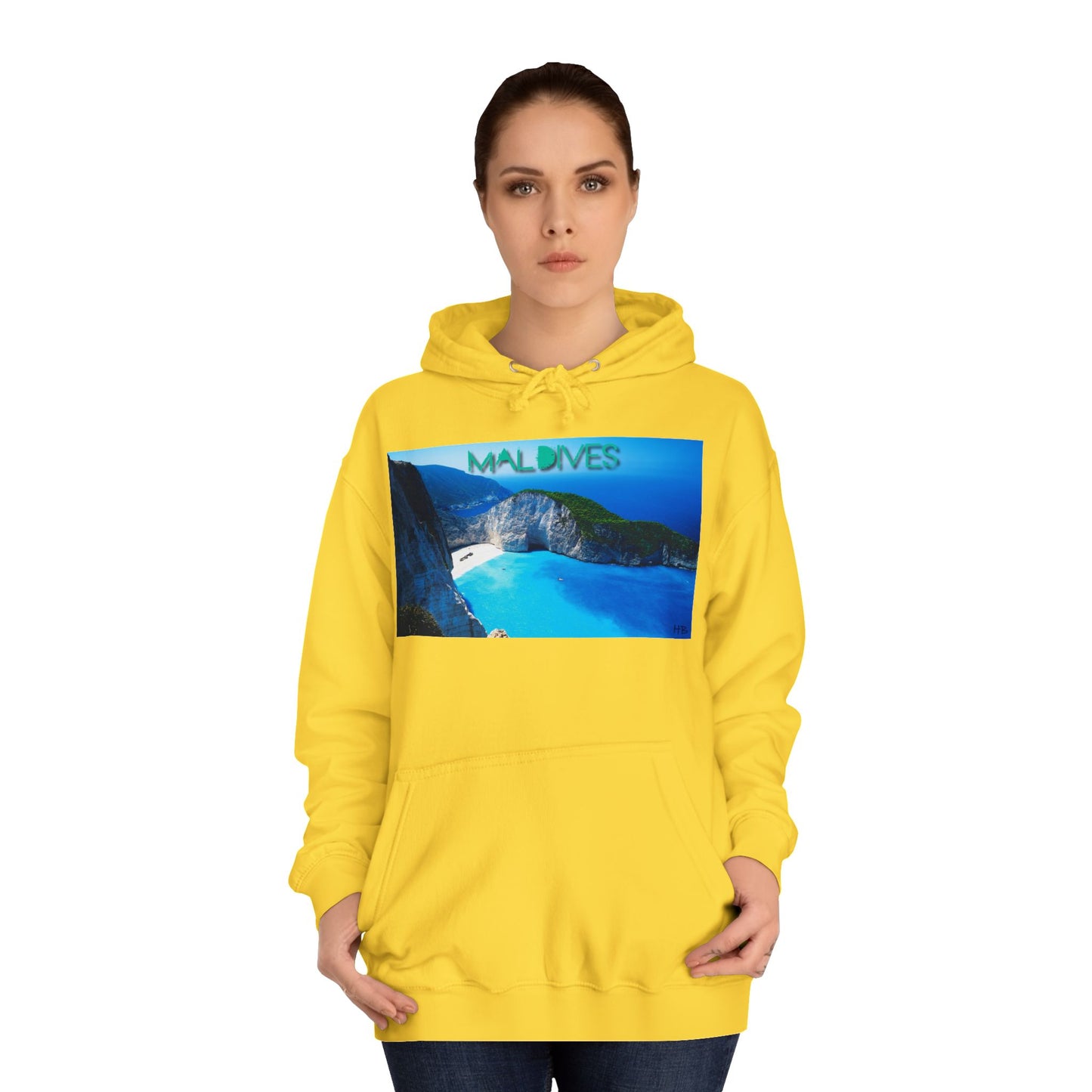 Get Yours Now -- Paradise Found in the Maldives Marvel (Hoodie - Cozy and Durable)