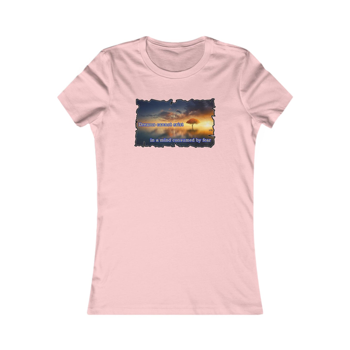 Fear robs the mind of its ability to dream big. (Women - Premium Cotton Tee)