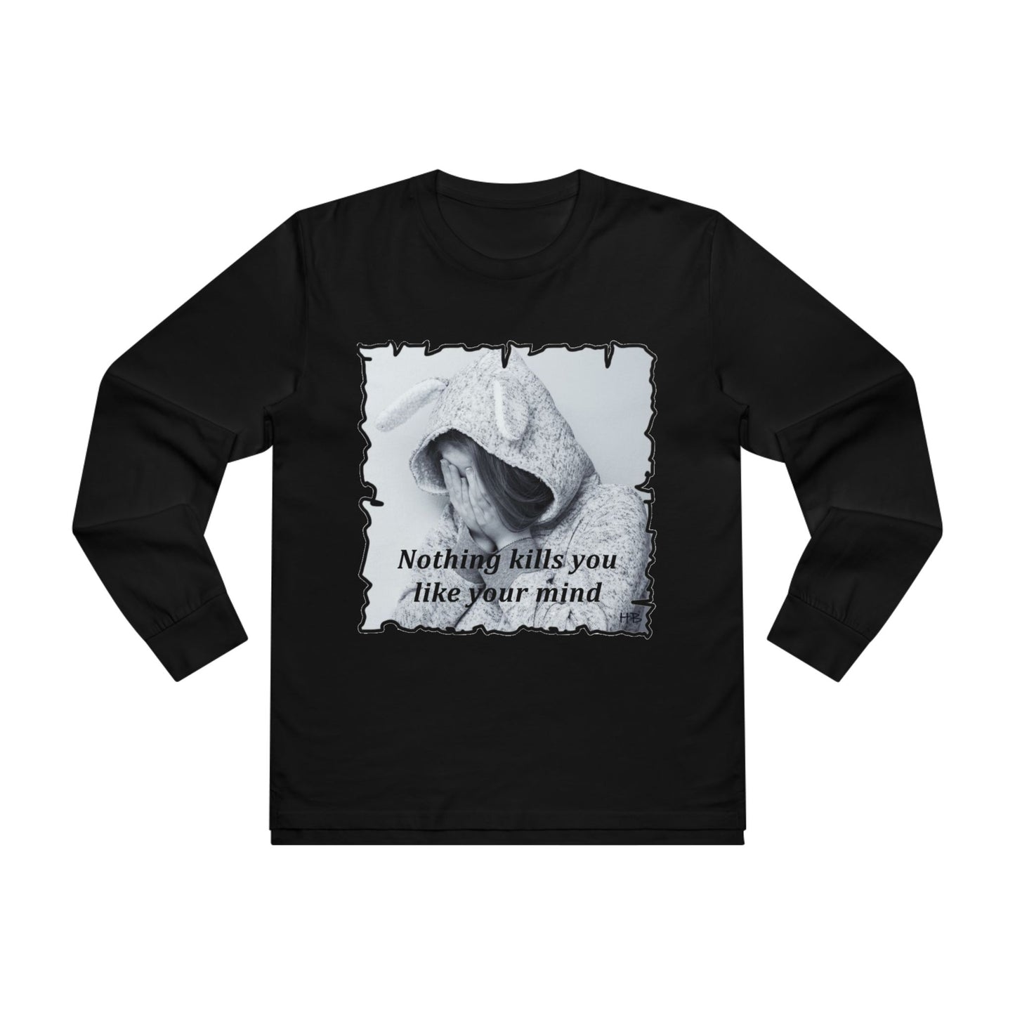 Get Yours Now -- Mental Fortress brings Inner Peace (Men's Base Longsleeve Tee - All-Season Wear)