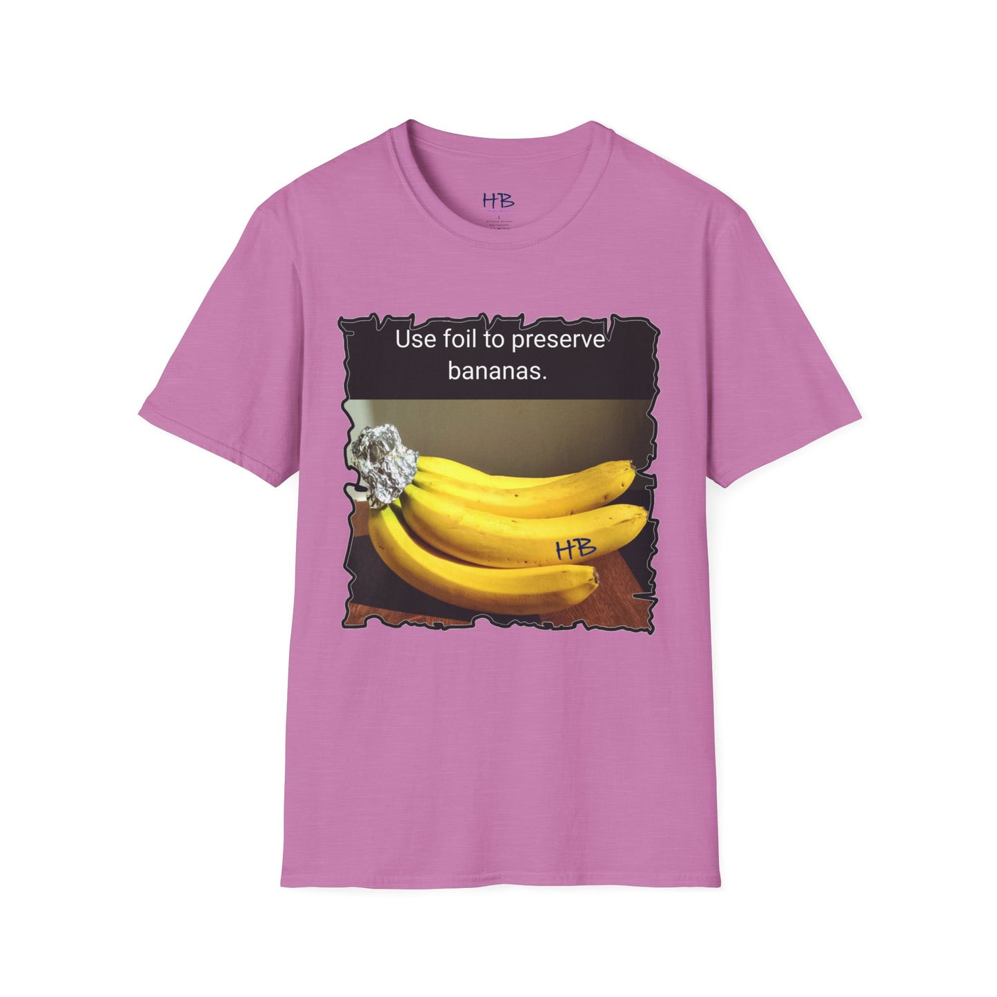 Use foil to preserve a banana