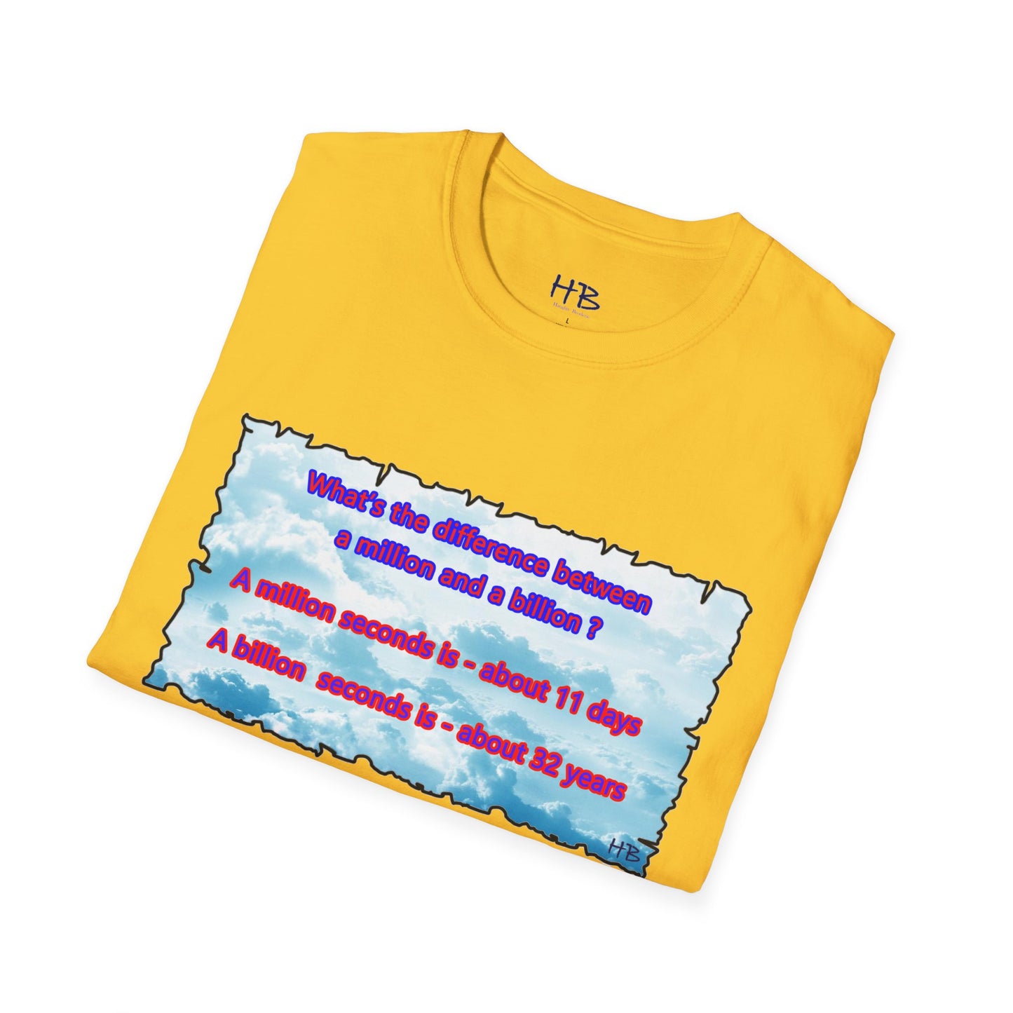 Difference between million and billion calculated in seconds