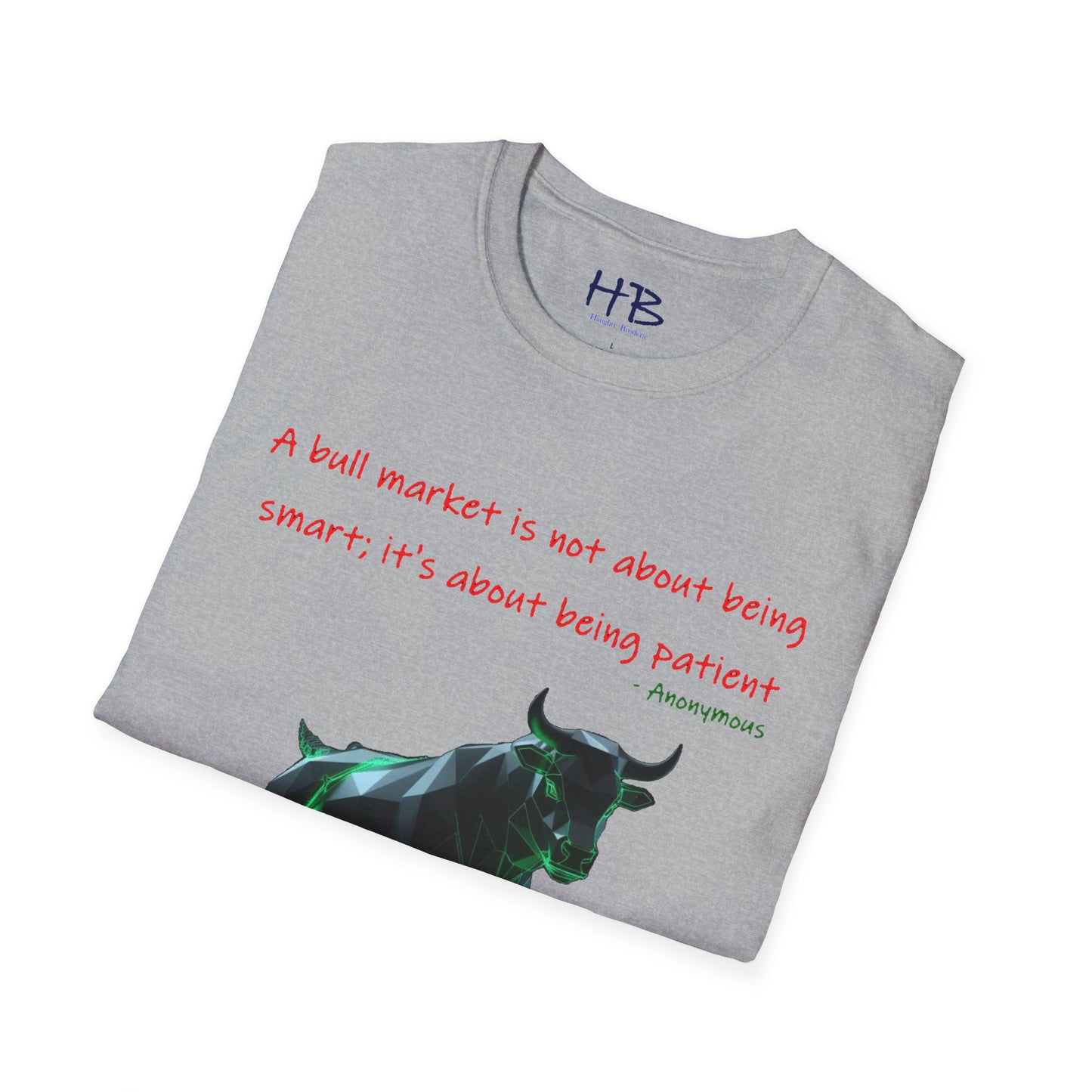 The Bull Market Wisdom using Patience in Every Trade; Elegance & Symbol of Persistence with Step into Success Powerful Symbolism