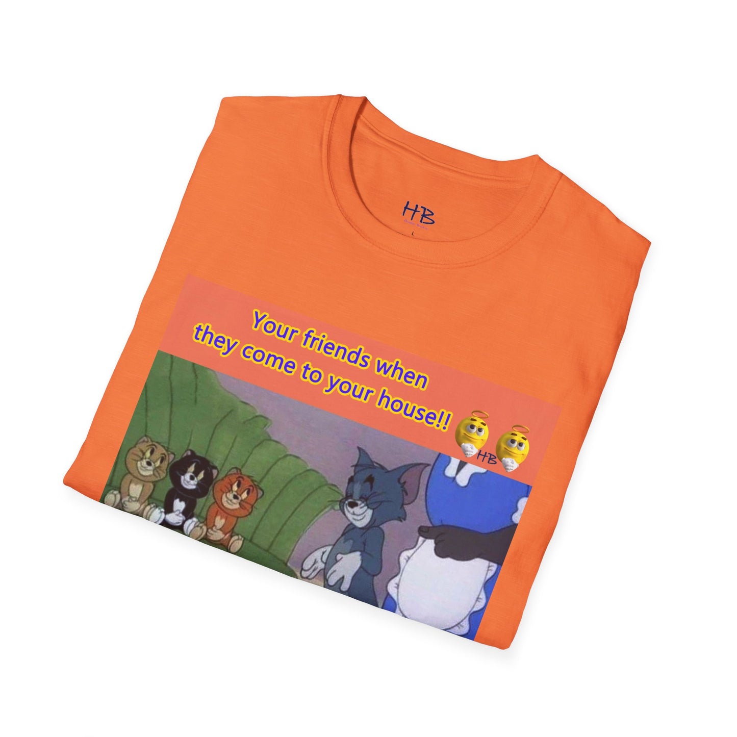 Tom and his innocent looking little friends in front of Mammy