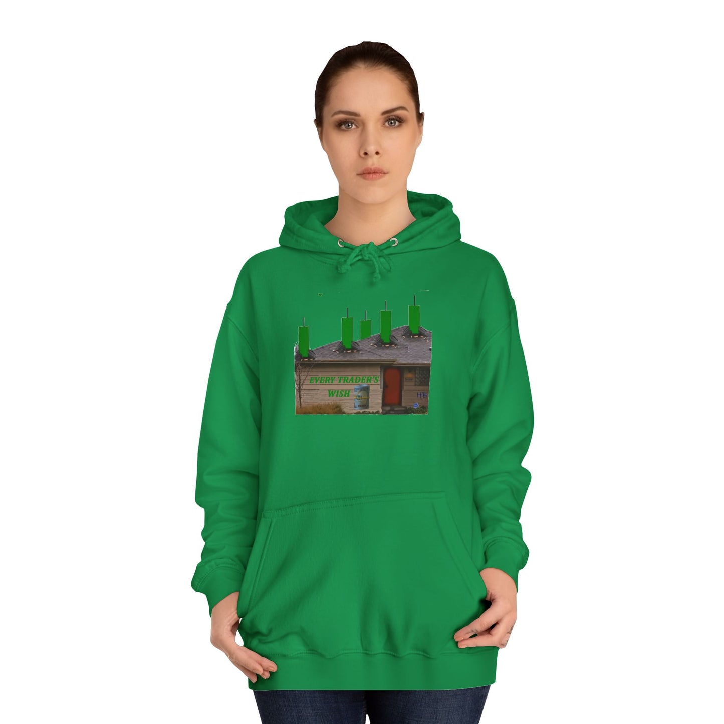 Get Yours Now -- Every stock market trader's dream going to the Moon (Hoodie - Cozy and Durable)
