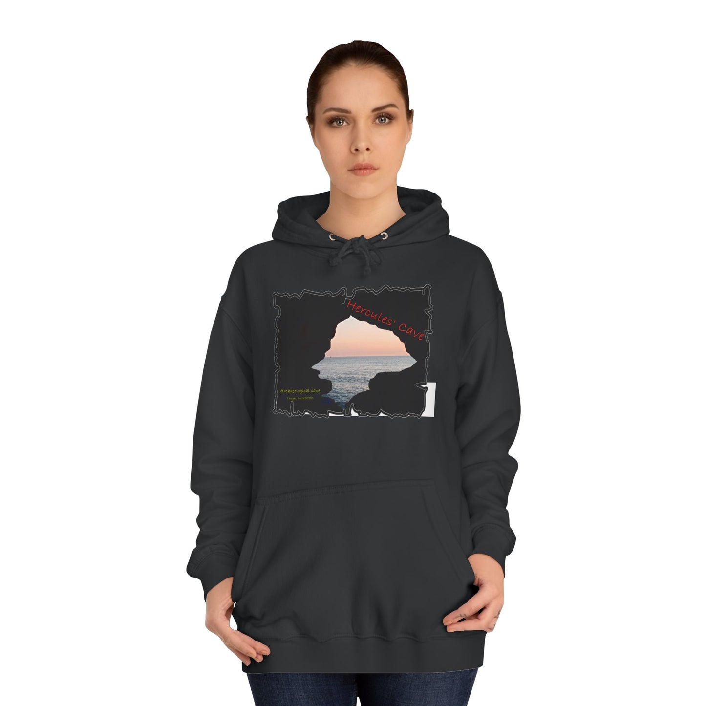Tanger's Treasure Hercules' Cave Sunset (Hoodie - Cozy and Durable)