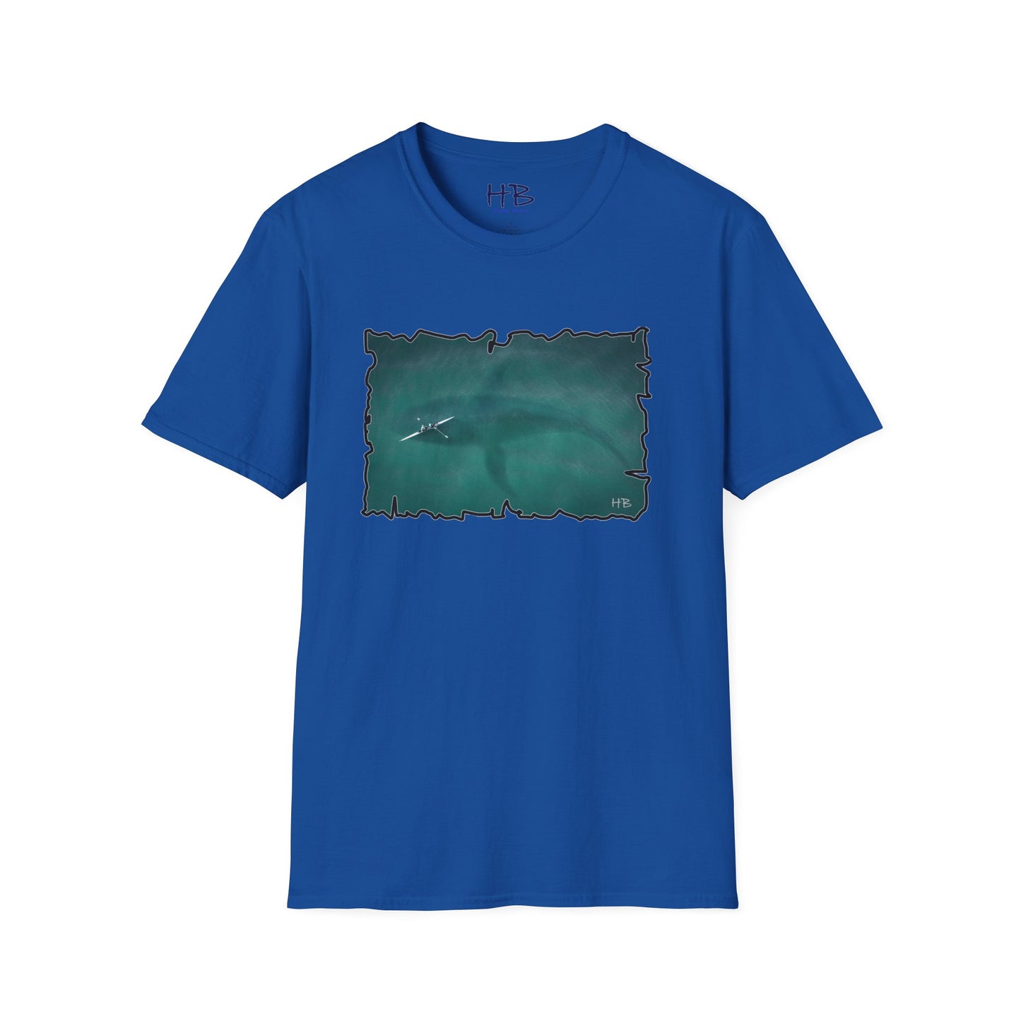 Whale's Shadow: A Harmony Between Worlds Tee Shirt