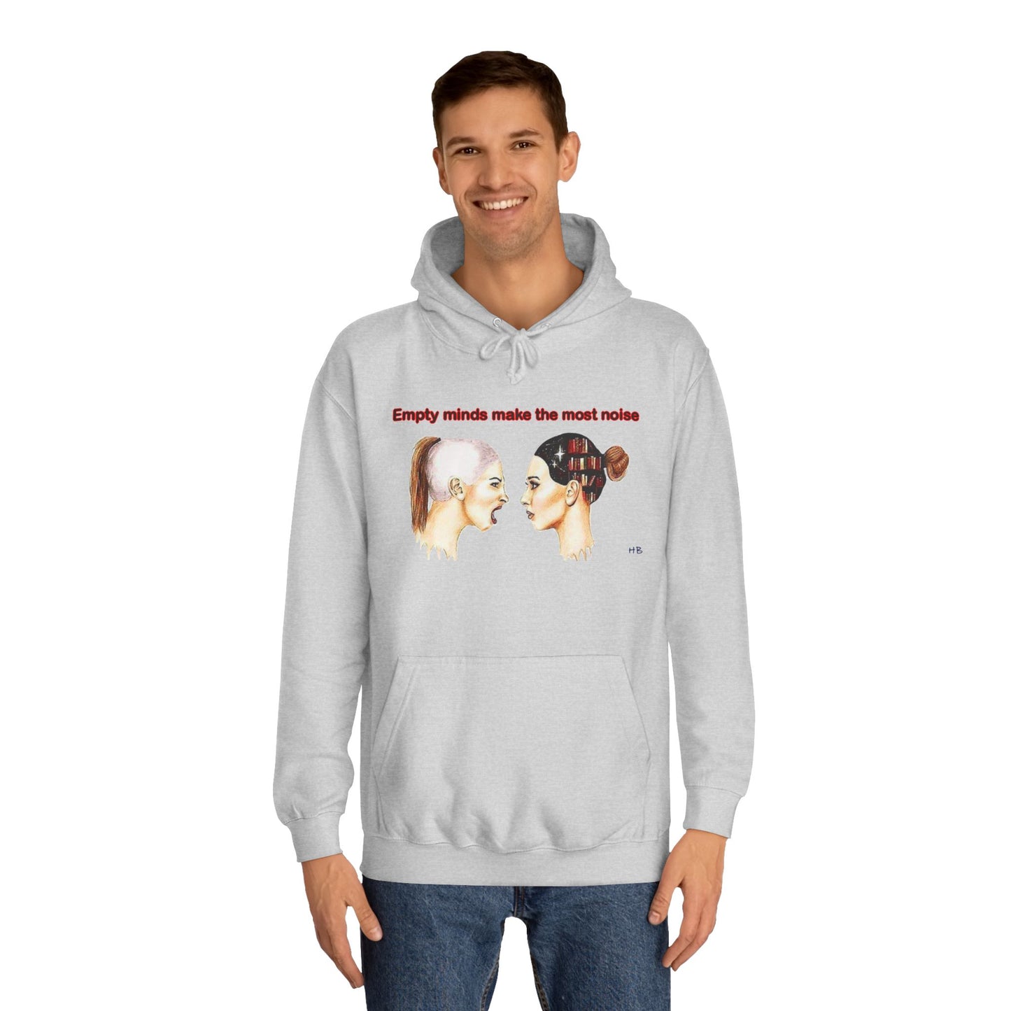 Get Yours Now -- Noiseless Nobility to Educate with The Power of Quiet Intellect (Hoodie - Cozy and Durable)