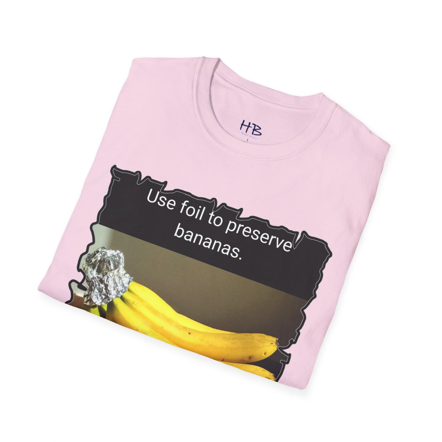 Use foil to preserve a banana