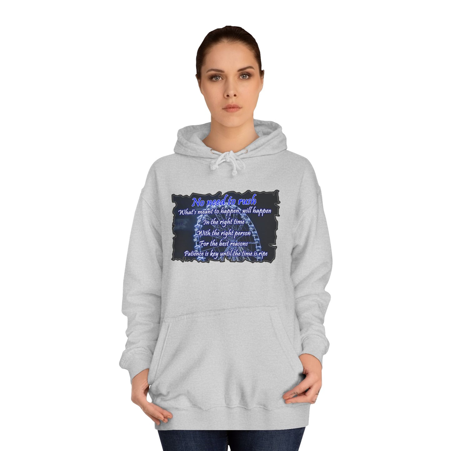 Get Yours Now -- No need to rush (Hoodie - Cozy and Durable)