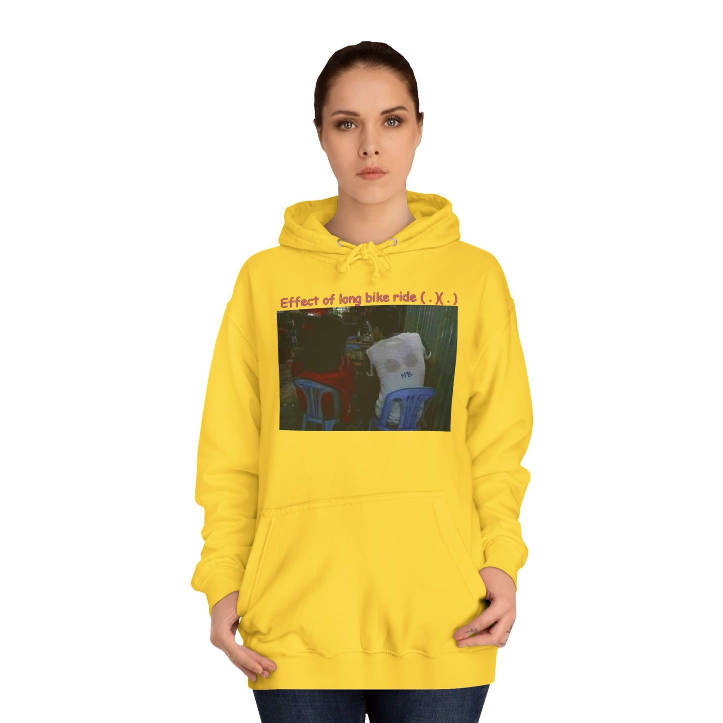 Get Yours Now -- Effect of long bike ride ( . )( . ) (Hoodie - Cozy and Durable)