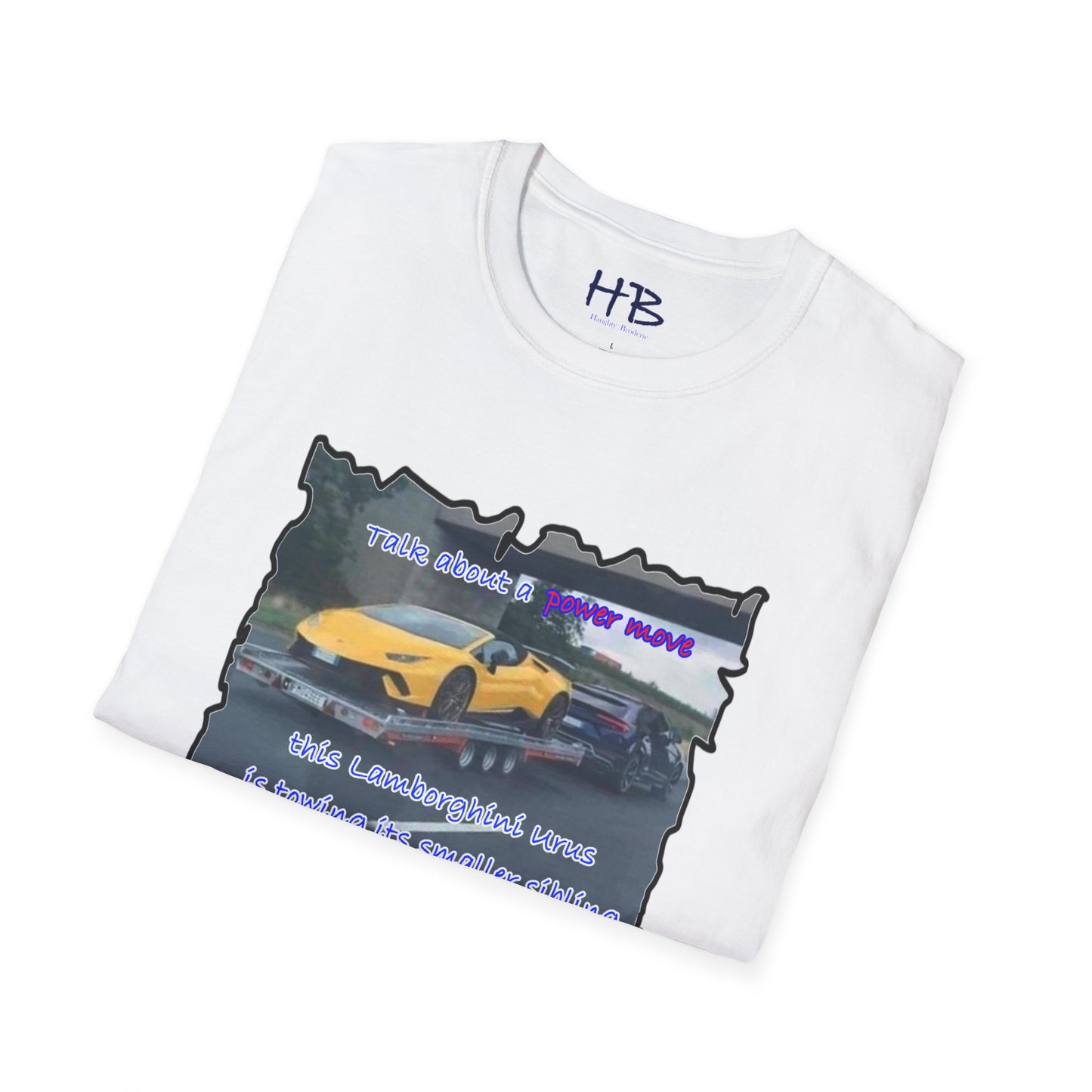 Oh look, it's a unicorn on wheels! Power Move Lambo towing Lambo