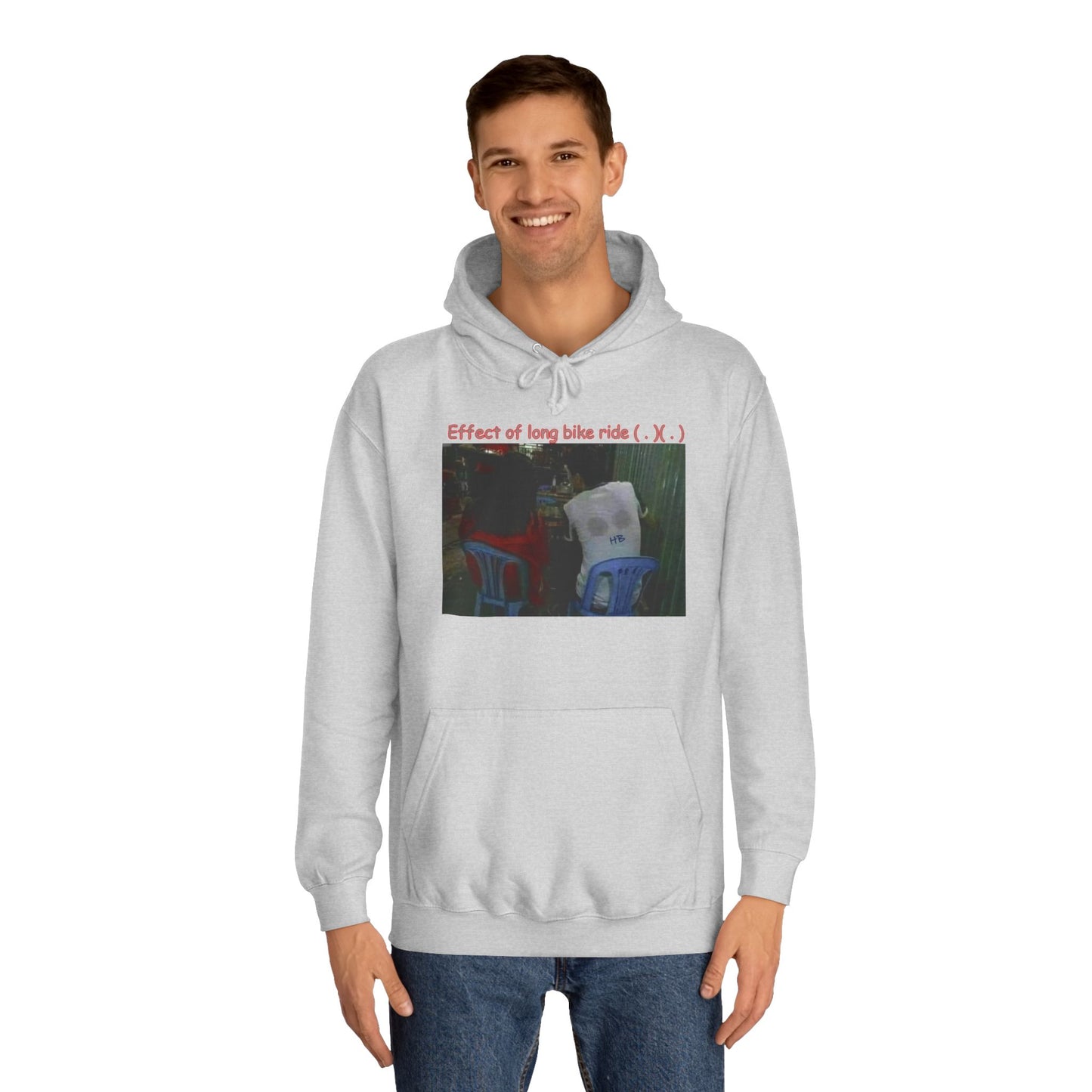 Get Yours Now -- Effect of long bike ride ( . )( . ) (Hoodie - Cozy and Durable)