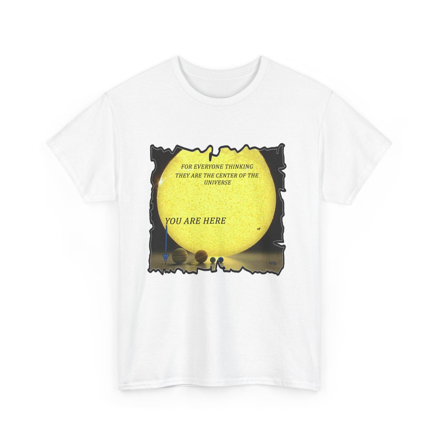 Center of the universe Reality Check using Galactic Humor