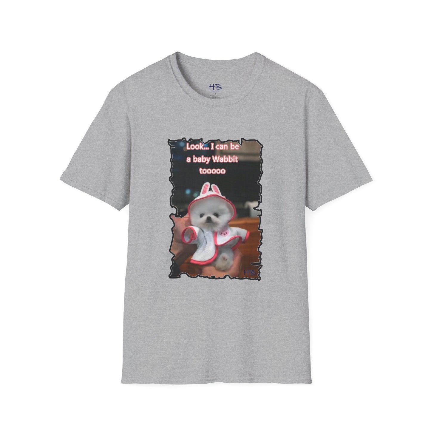 Bichon Maltese puppy dressed in a cute rabbit costume