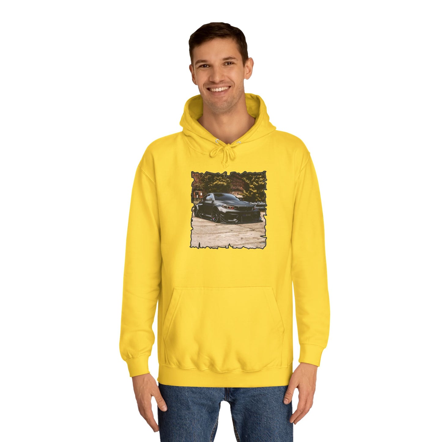 Get Yours Now -- Customized grey Limited Edition BMW M3 (Hoodie - Cozy and Durable)