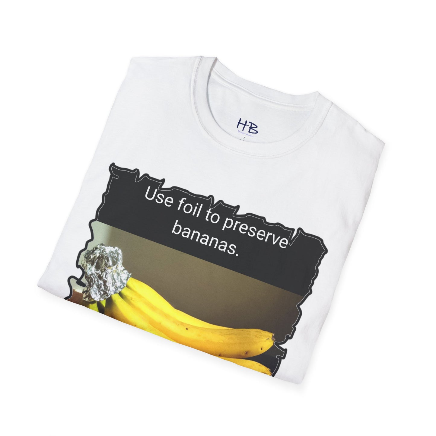 Use foil to preserve a banana