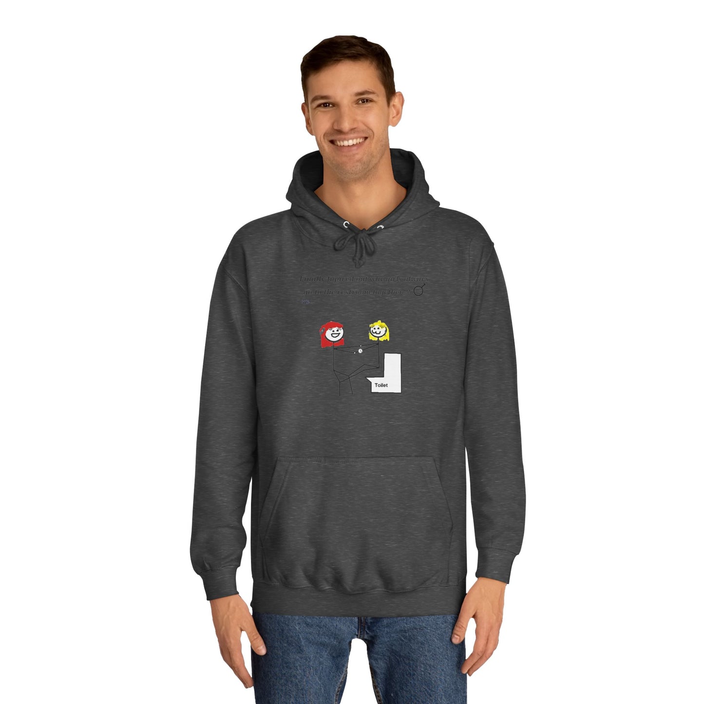Get Yours Now -- Humorous Restroom Companions Revelations (Hoodie - Cozy and Durable)